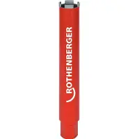 Rothenberger Diamantbohrkrone DX High Speed Dry 1 1/4″ Ø 57 mm Länge 330 mm Segmentanzahl 4 Gewindeaufnahme