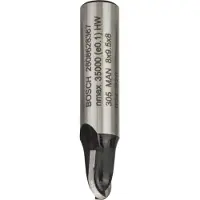 Bosch Half Round 8x8x40 Mm Router Bit Silber