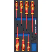 Bgs Tool Tray 1/3: VDE Screwdriver Set, 606 mm, 606 g