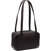 The Chesterfield Brand Leder Schultertasche Fenno Shoulder Bag Brown dunkelbraun
