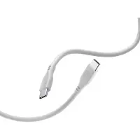 Cellularline Soft cable 120 cm - USB-C to USB-C, 1,2 m, USB C, Grau