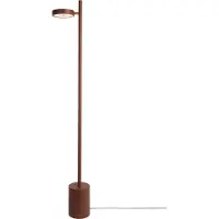Good&Mojo Stehlampe Okinawa, dimmbar, braun / rost, für Wohn- / Esszimmer, Holz, Modern, Stehlampe