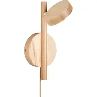 Good&Mojo Okinawa LED-Wandleuchte-Eschenholz natur