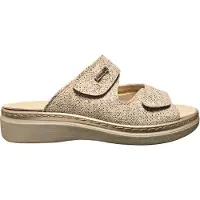 Rohde Slipper Abano 5224 Damen Light Ivory-Schuhgröße 42