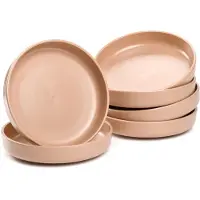 Leonardo Teller-Set "Suppenteller ROMA, Keramikteller, ca. 20 cm, 6-teilig" Teller Set, Geschirr-Set, Service, spülmaschinengeeignet
