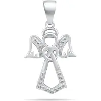 Brilio Silver - Fashion silver angel pendant PENT113