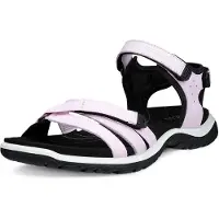 Ecco Leichte Leder Wandersandalen für Damen Offroad Roam