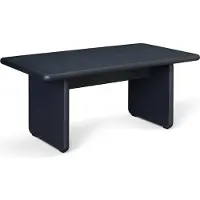 En.casa Couchtisch ‘Gäljami’ MDF rechteckig 100 x 55 x 44 cm Schwarz