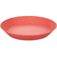 Koziol Suppenteller "Teller Set, CONNECT PLATE" aus biozirkulärem Kunststoff, spülmaschinengeeignet, melaminfrei, 24cm
