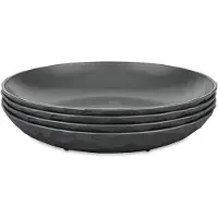Koziol Speiseteller "CLUB PLATE" Teller Set, 4-tlg., spülmaschinengeeignet, melaminfrei, 220 mm