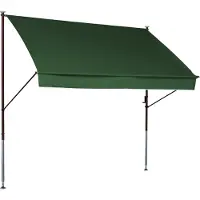 Fremeaux And Associes Angerer Klemmmarkise Style 400 cm grün