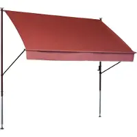 Fremeaux And Associes Angerer Klemmmarkise Style 400 cm terra