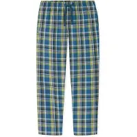 Schiesser Pyjamahose Mix Relax in oliv, blau | Gr.: 54