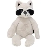 Happy horse Kuscheltier Waschbär Raf 34 cm - grau - weiches Plüschspielzeug