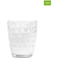 Excelsa Set Von 6 Wasserglas Vienna Glas 8,5X8,5X10 Cm Transparent