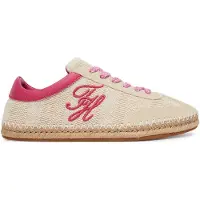 Tommy Hilfiger Espadrilles Woven Logo Embroidery FW0FW09108 Beige