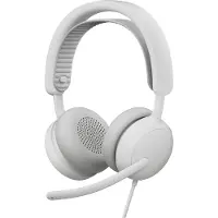 Logitech Zone Wired 2, Kabelgebunden, 20 - 20000 Hz, Anrufe/Musik, 223,5 g, Kopfhörer, Weiß