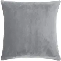 PAD Dekokissen "Smooth", light grau, unifarben, B:40cm H:2cm L:40cm, Polyester, Dekokissen_Sitzkissen_Kissenhüllen, Dekokissen, Perfekte Farbabstimmung
