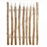 Voss.garden Gartentor für Staketenzaun, Haselnuss 120x100cm, Abstand 7-9cm
