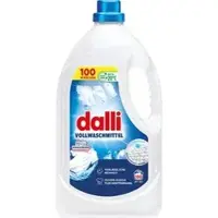 Dalli Waschmittel Vollwaschmittel, flüssig, mikroplastikfrei, 4,5 L, Waschladungen 100