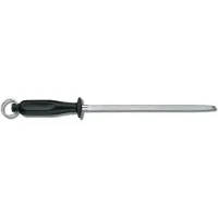 Victorinox Wetzstahl/Schleifstab Rund Mittelfein Kunststoffgriff Schwarz 25 cm