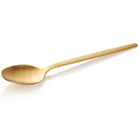 WAS Germany - Menül√∂ffel Set ALEX GOLD, mit gold, matter PVD Beschichtung, 21 cm, Set √° 12 Stück, Chromnickelstahl 18/10