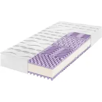 Frankenstolz Allergo KS Antibac 7-Zonen Schaumkern Matratze 24 cm : Größe - 80x200 cm, Härtegrad - H4