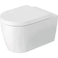 Duravit Wand-WC-Set, ME by Starck, tiefspülend, Abgang waagerecht, weiß glänzend, 1 Stk.