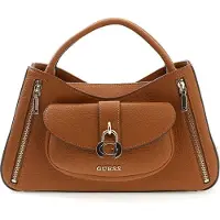 GUESS Umhängetasche Cordelia Logo Luxury Karamell