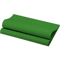 Duni Bio-Dunisoft-Servietten 40 x 40 cm 1/4 Falz Leaf Green