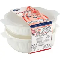 Care + Protect CMVDS8003, Container, Oval, 4 l, Transparent, Weiß, 1 Stück(e)