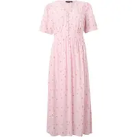 Pieces Tala Midi Kurzarmkleid