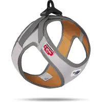 Curli Clasp Vest Geschirr Glow Reflective Gray, Größe: M