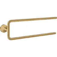 Axor Handtuchhalter Universal Circular zweiarmig brushed gold optic