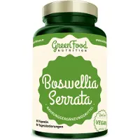 GreenFood Nutrition Boswellia Serrata Nahrungsergänzungsmittel für Ihr Wohlbefinden 60 KAP