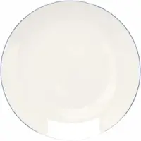 Vt wonen Teller vtwonen Teller White-Blue Line 25,5 cm (6er Set)