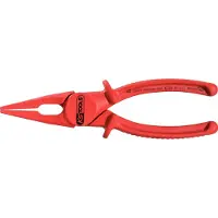 Ks Tools Kunststoff-Flachzange mit Schutzisolierung, 200 mm