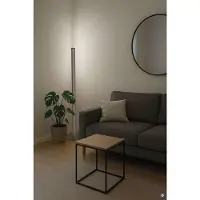 MAUL Säulenleuchte MAULpino high performance LED 4.000 K dimmbar Standfuß 113,2 cm silber