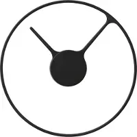 Stelton Time Wanduhr, schwarz, Ø 30 cm