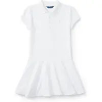 Ralph Lauren Kleid für den Alltag 313624740003 Weiß Regular Fit