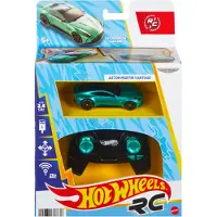 Hot Wheels RC 1:64 Scale Aston Martin Vantage Vehicle, Auto, 5 Jahr(e), Kunststoff, Türkis