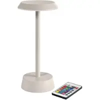 Duni 6 LED Lampen kabellos Nour taupe, 206425 inklusive Ladestation