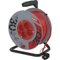 Emos 1908143001, Standard, Blau, Orange, 4 AC-Ausgänge, 30 m, H05VV-F3G, 250 V