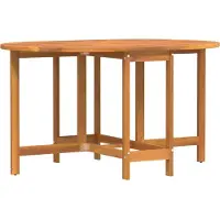 vidaXL Gartentisch Braun 110 x 60 x 72 cm Massivholz Akazie