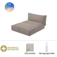 Blomus Outdoor-Bett -STAY- 120 x 190 cm inkl. GRATIS Schutzhülle & Reinigungsmittel Earth