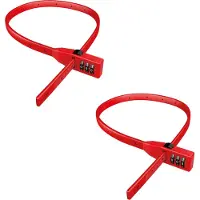 Basi - Kabelbinder-Schloss-SET - KBS 50 - 2x ROT - 2X6990-0310-ROT