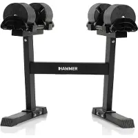 FINNLO Smartlock-hantelset Mit Ständer 64kg