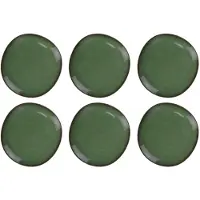 Villeroy & boch Teller Lave Vert Ø17,5cm (6er-Set)