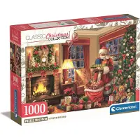 Clementoni Puzzle 1000 HQC Santa's Visit 39924