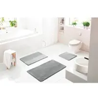 Batex Badematte "Lana", rutschhemmend beschichtet, fußbodenheizungsgeeignet, extra weiches und pflegeleichtes Garn